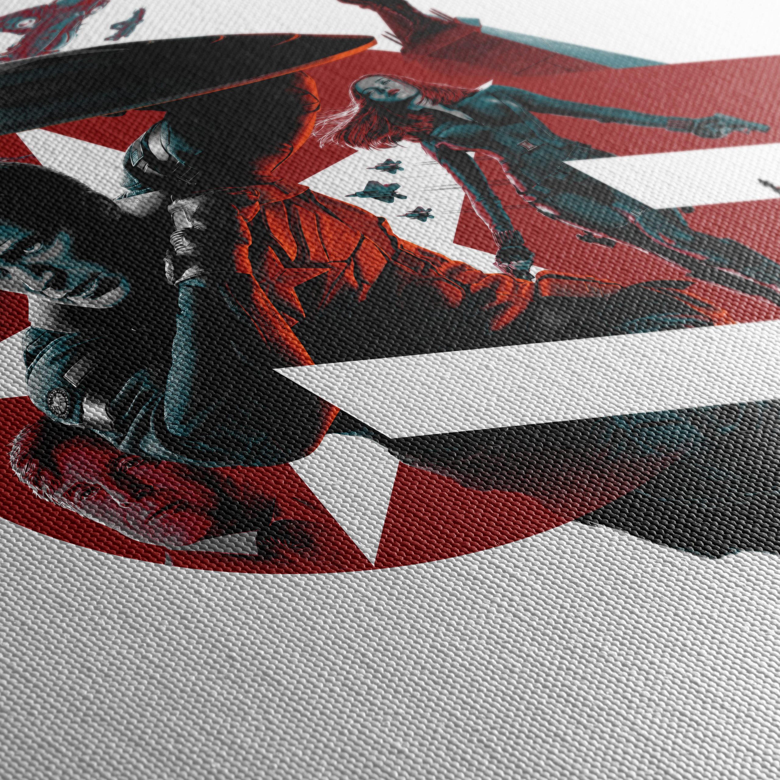 Captain America and Marvel Heroes Art - Image 5