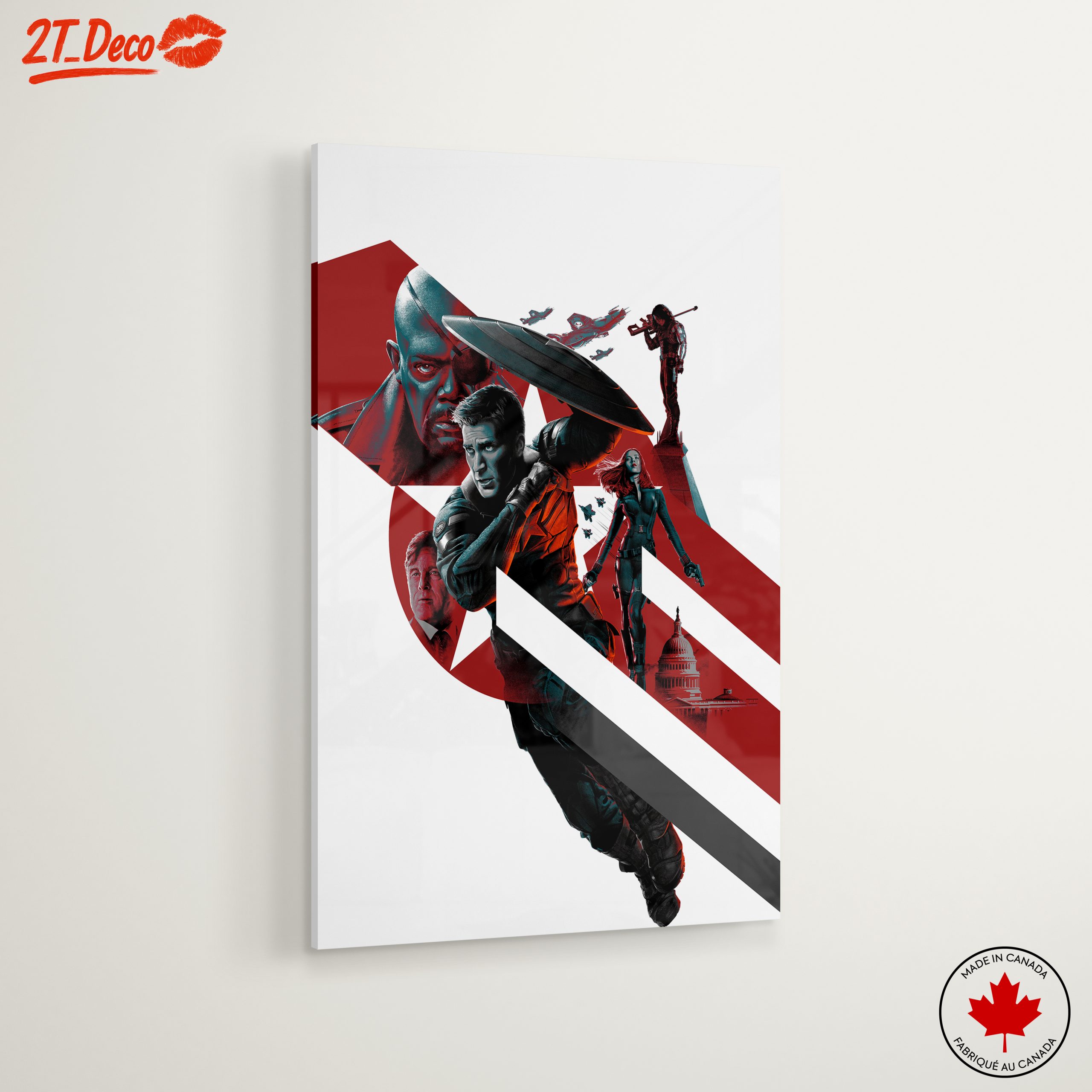 Captain America and Marvel Heroes Art - Image 6