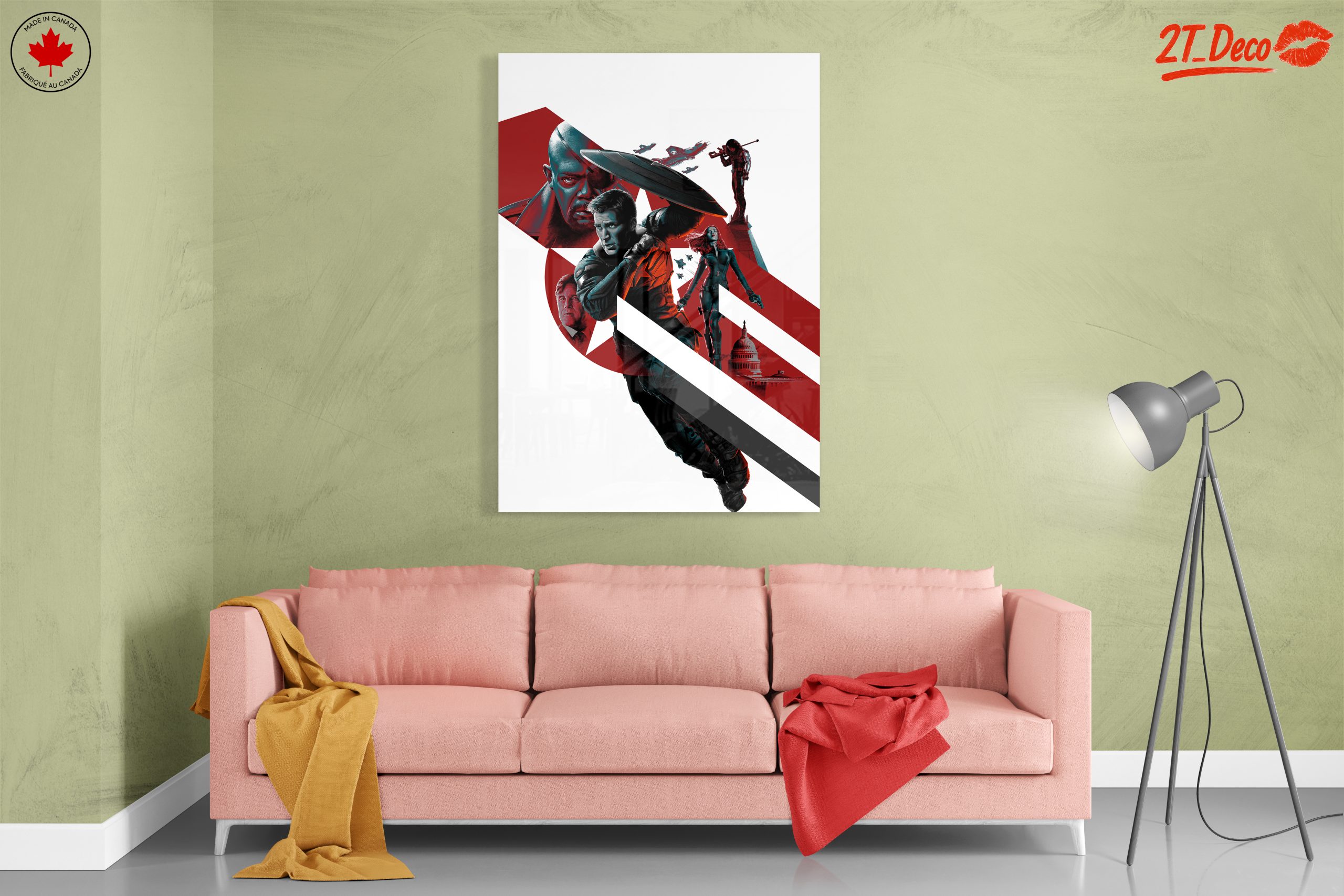 Captain America and Marvel Heroes Art - Image 7
