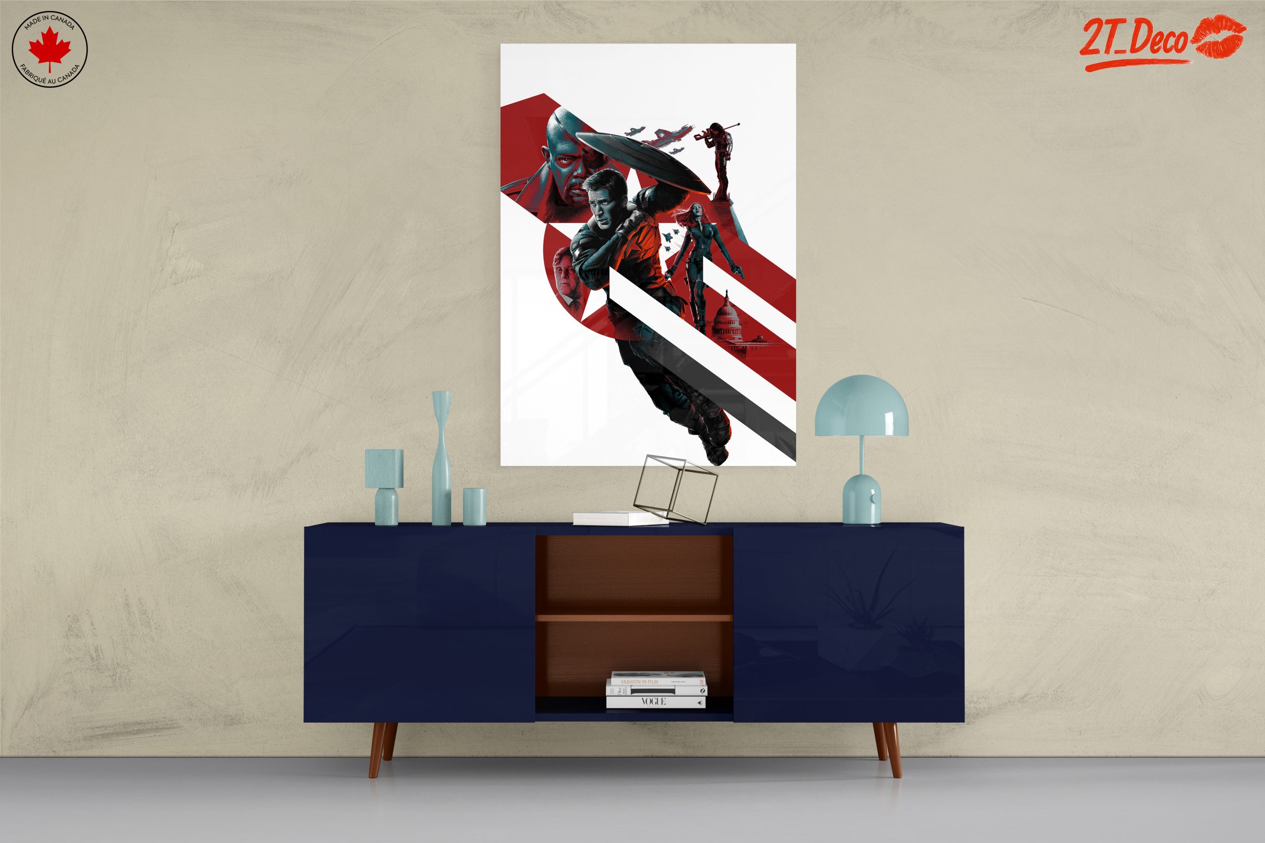 Captain America and Marvel Heroes Art - Image 8