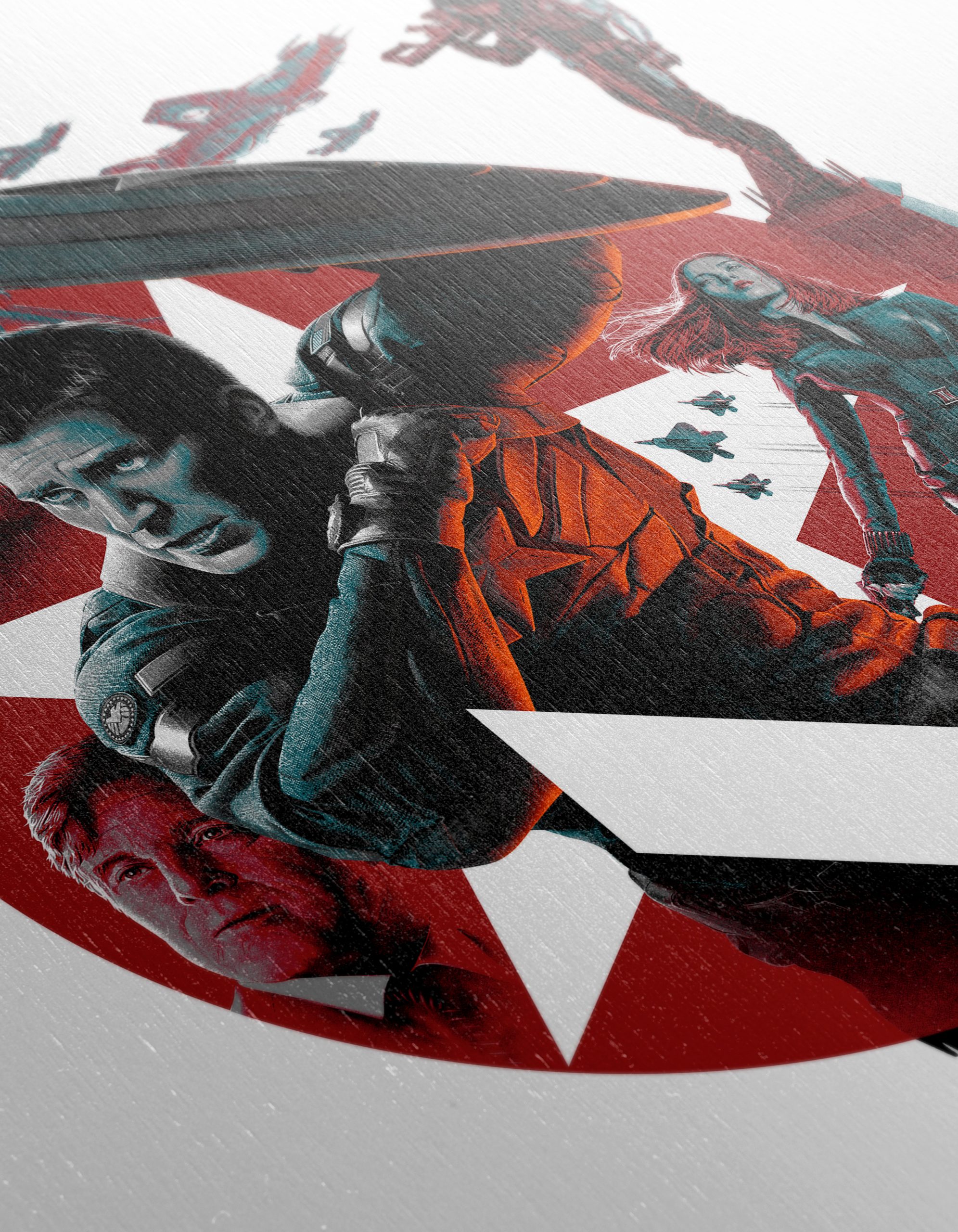 Captain America and Marvel Heroes Art - Image 12