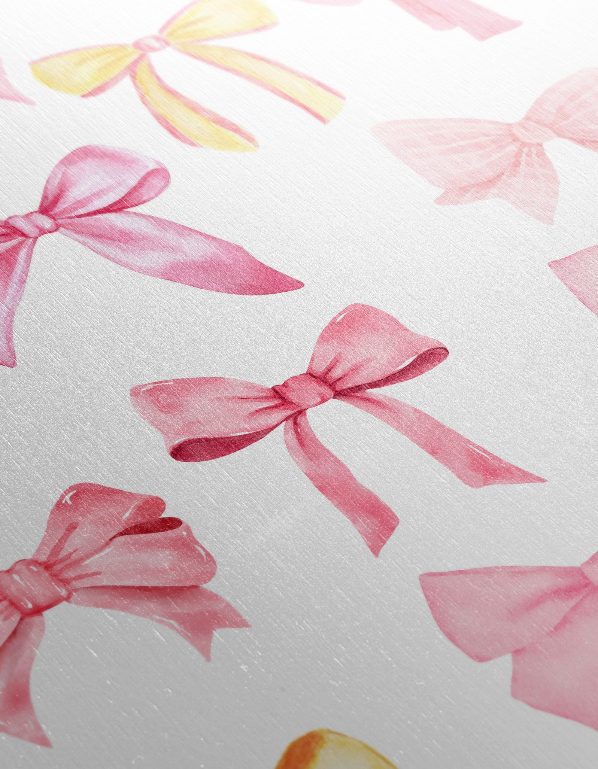 Decorative Ribbon Art in Soft Pastels - Image 12