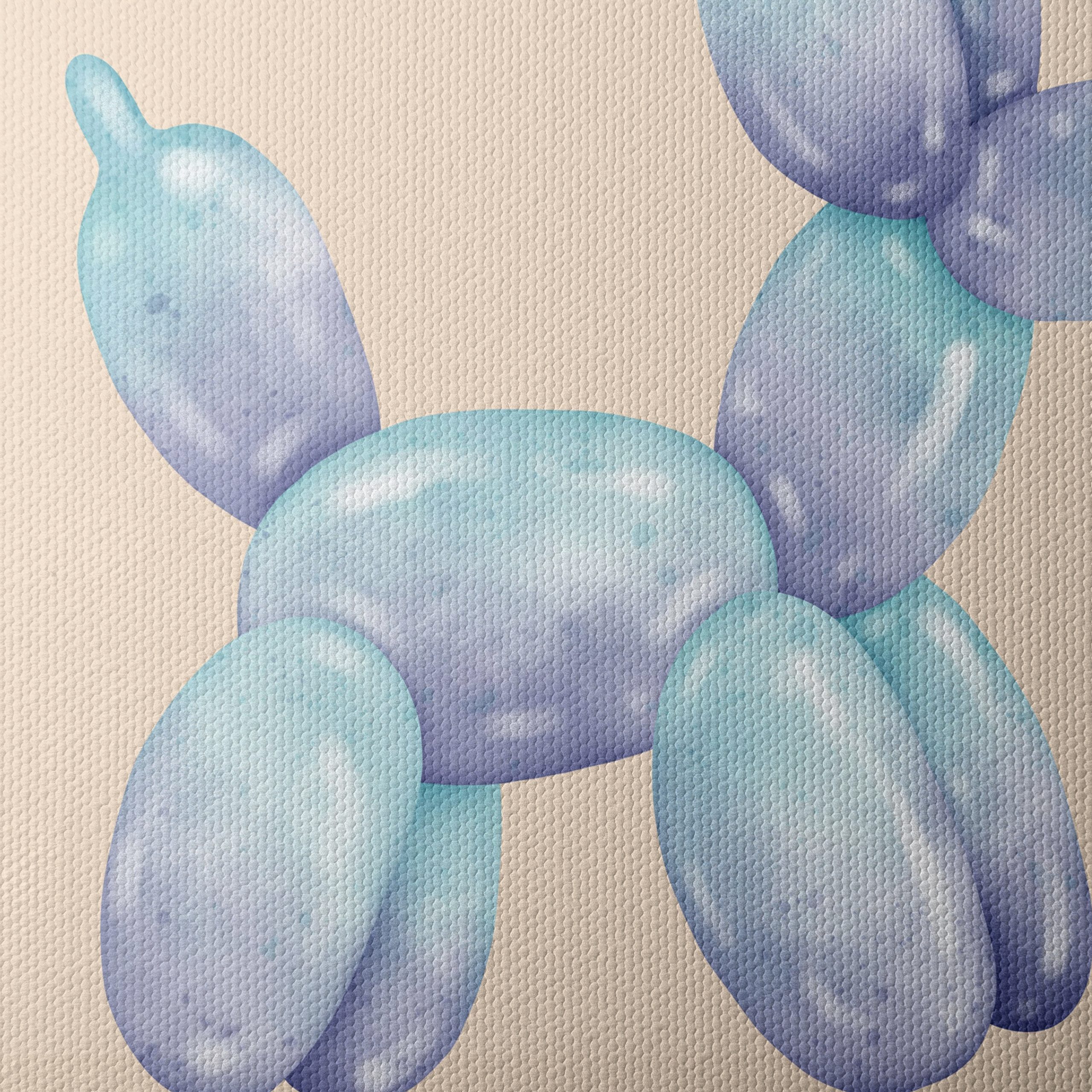 Colorful Balloon Dog Illustration from the 1970s - Image 4