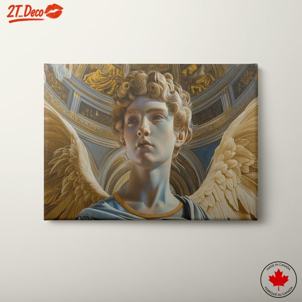 Majestic Angelic Figure Art