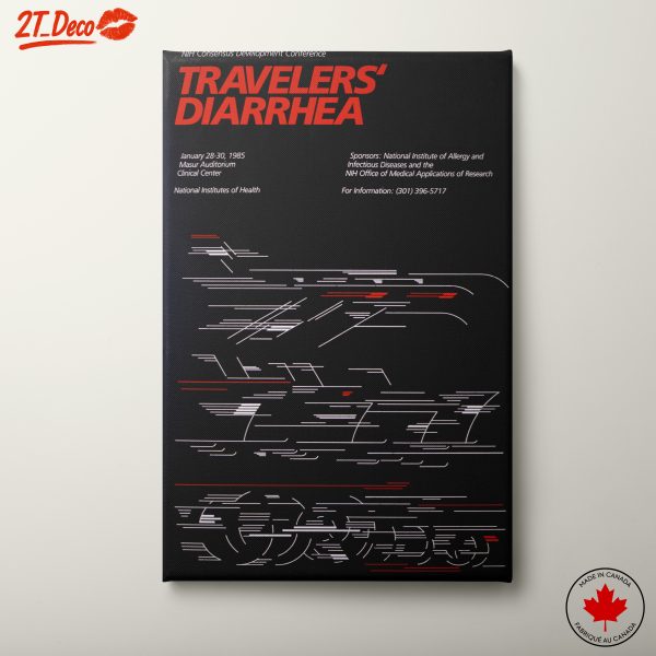 Travelers' Diarrhea Health Awareness Poster