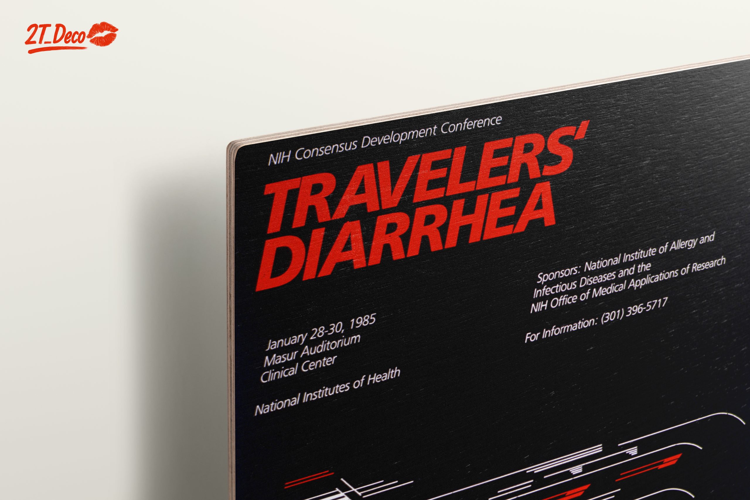 Travelers' Diarrhea Health Awareness Poster - Image 15