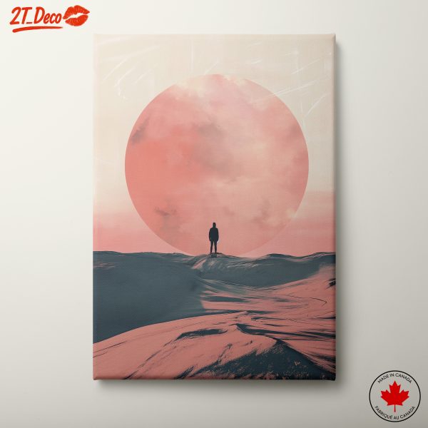 Abstract Landscape With Silhouette
