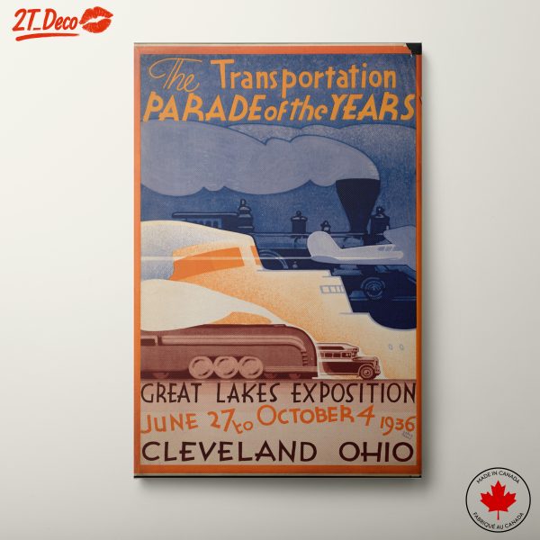 Transportation Parade of the Years Poster