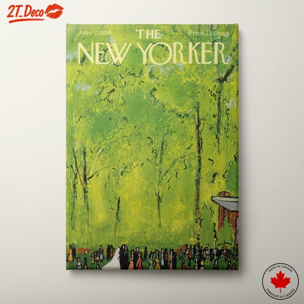 The New Yorker Magazine Cover Art June 1958