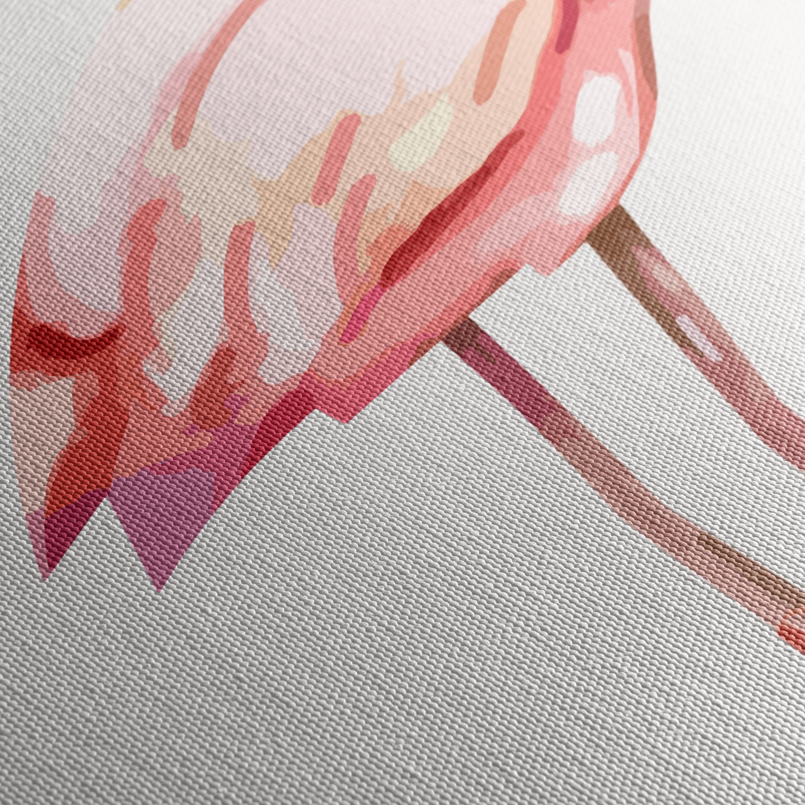 Elegant Pink Flamingo Illustration - Image 5