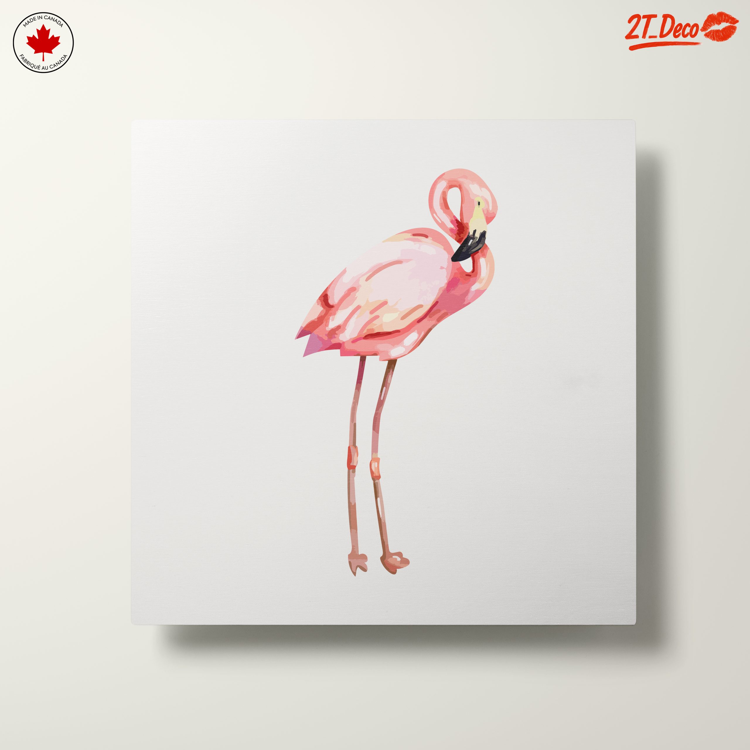 Elegant Pink Flamingo Illustration - Image 10