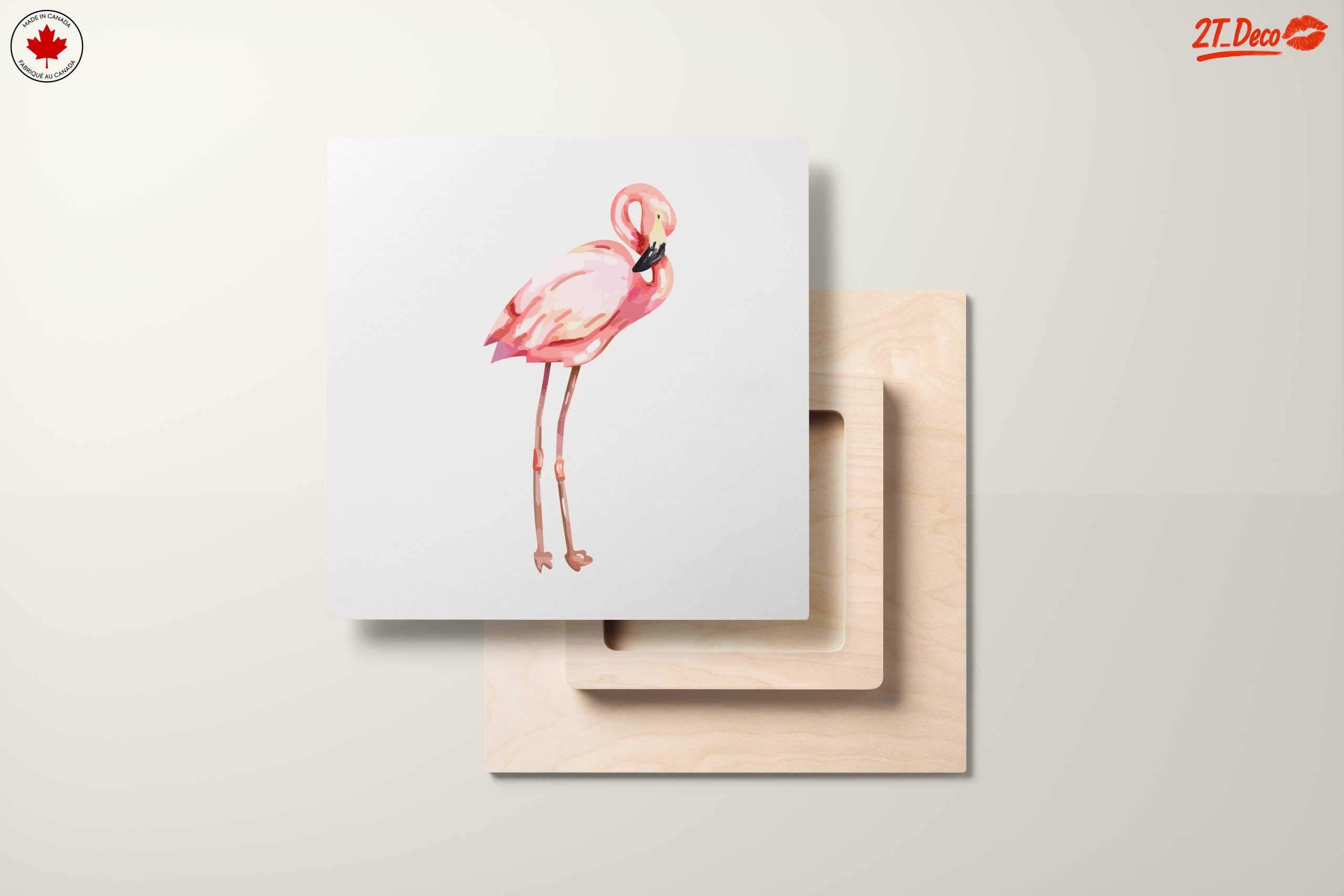 Elegant Pink Flamingo Illustration - Image 11