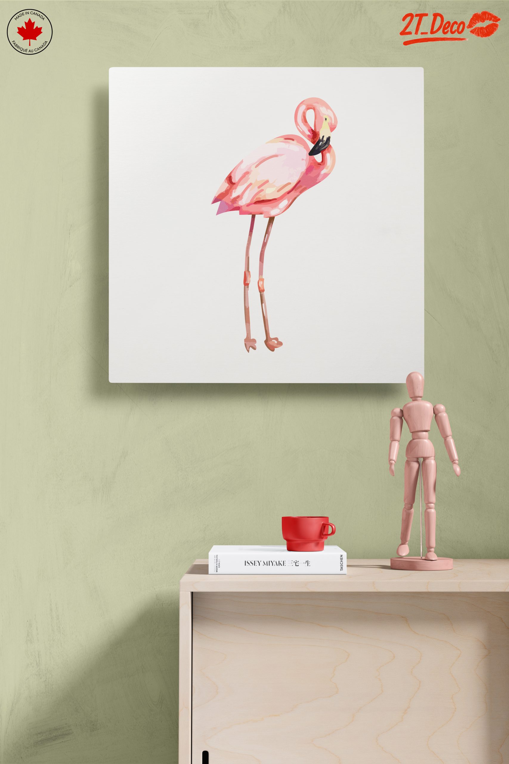 Elegant Pink Flamingo Illustration - Image 14