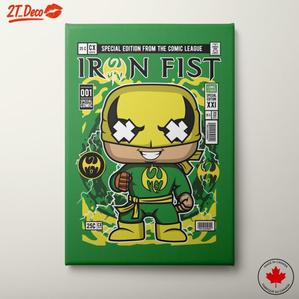 Cute Iron Fist Character Art