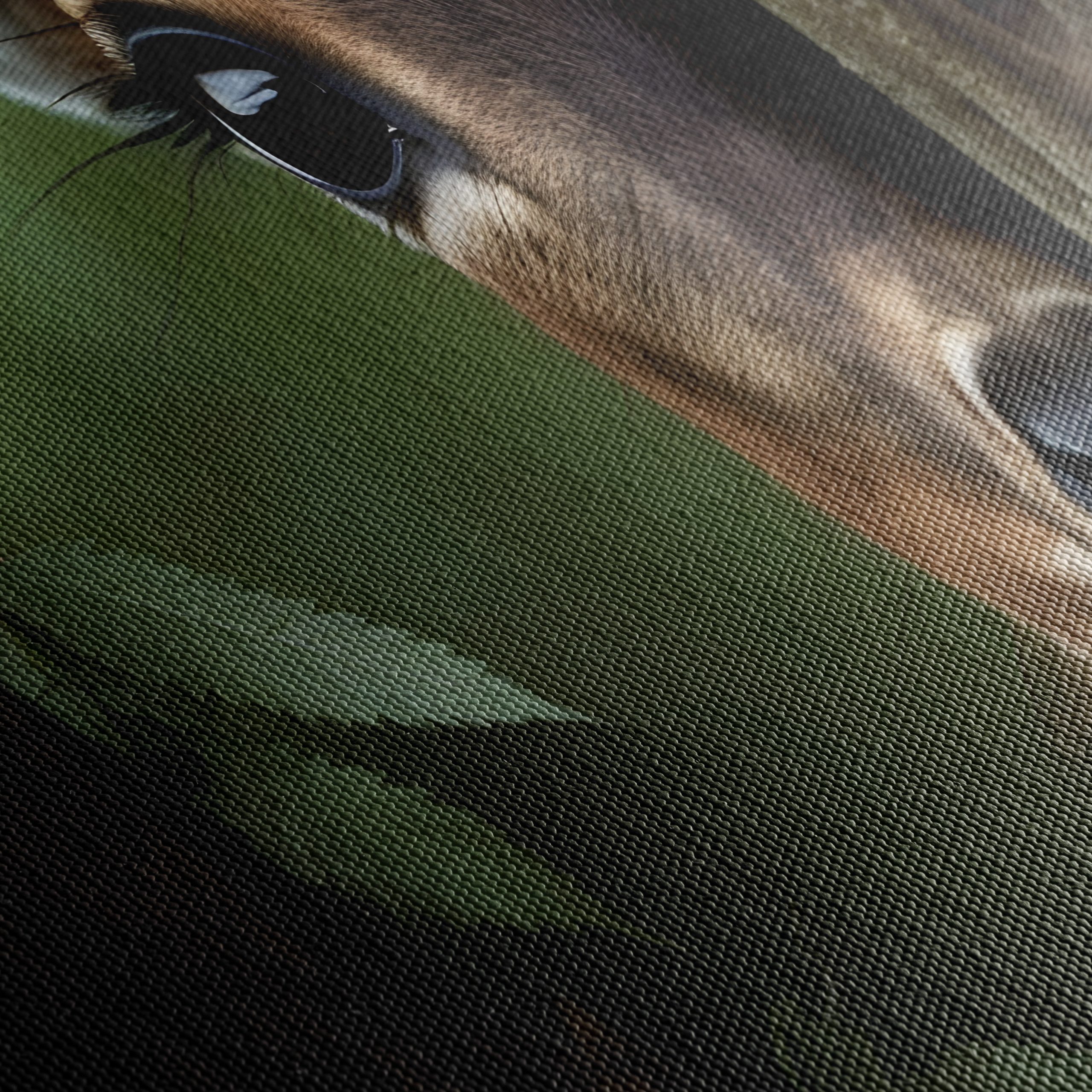 Deer Peeking Behind Tree - Image 5