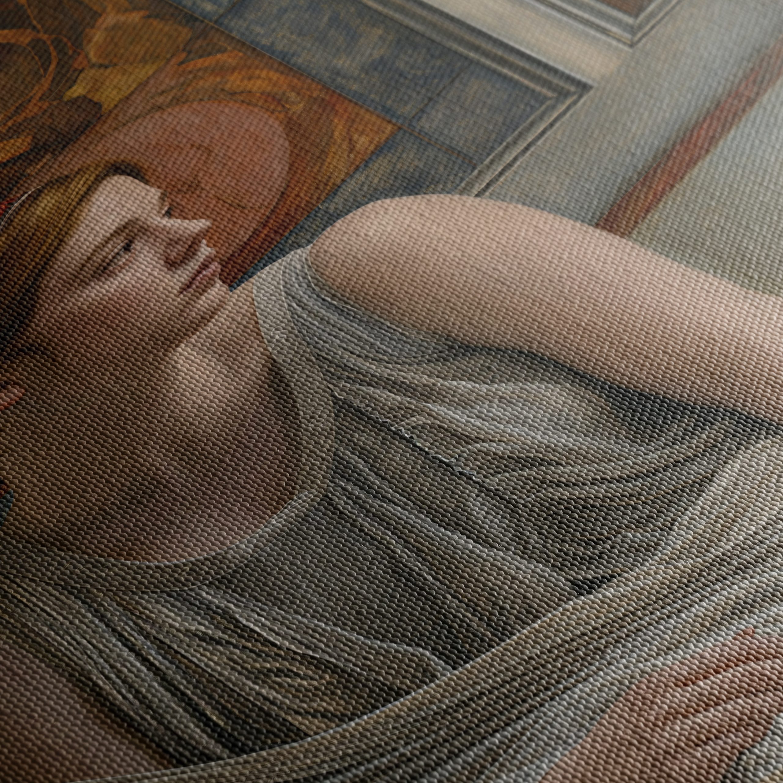 Serene Classical Figure with Architectural Elements - Image 5