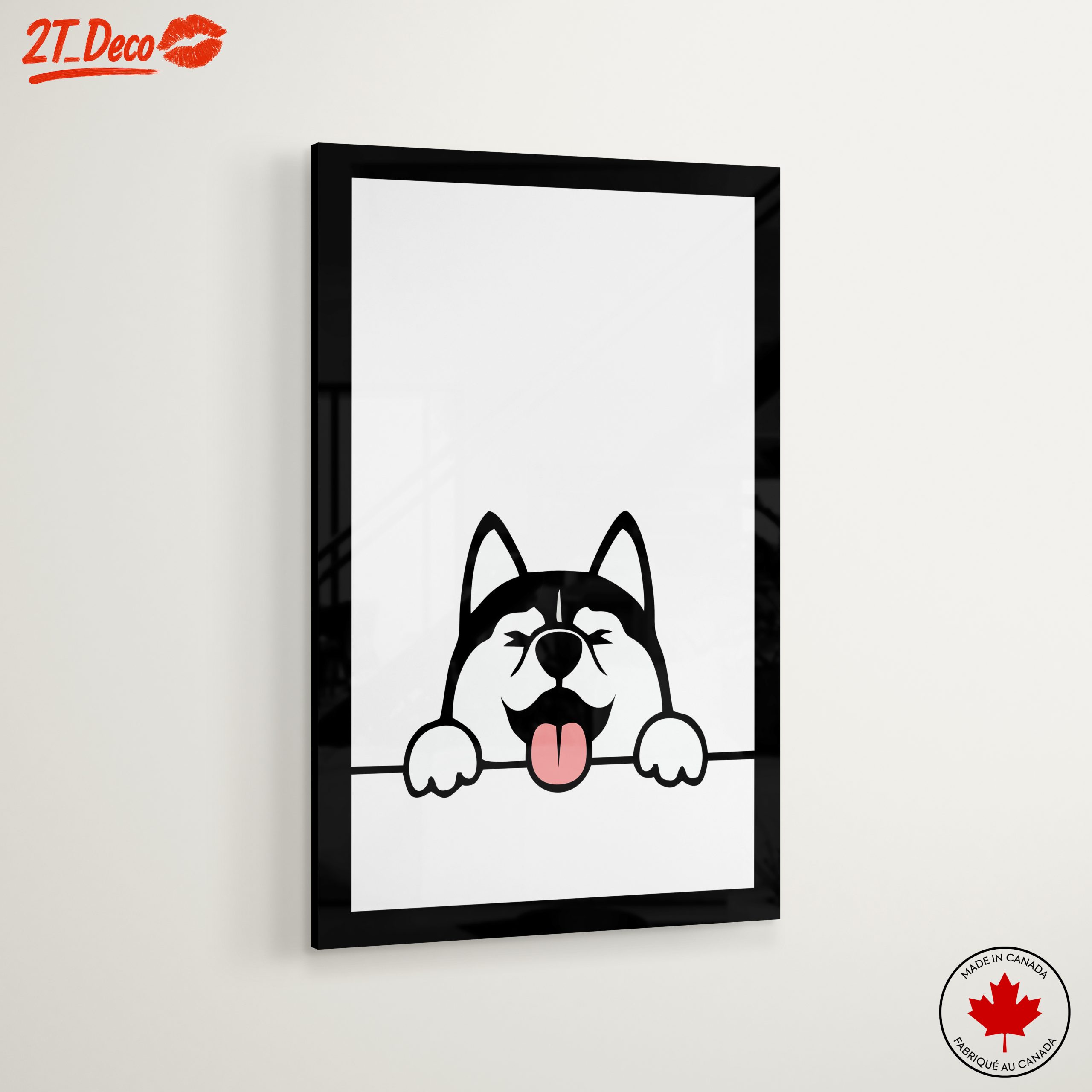 Playful Animal Art of a Happy Dog - Image 6