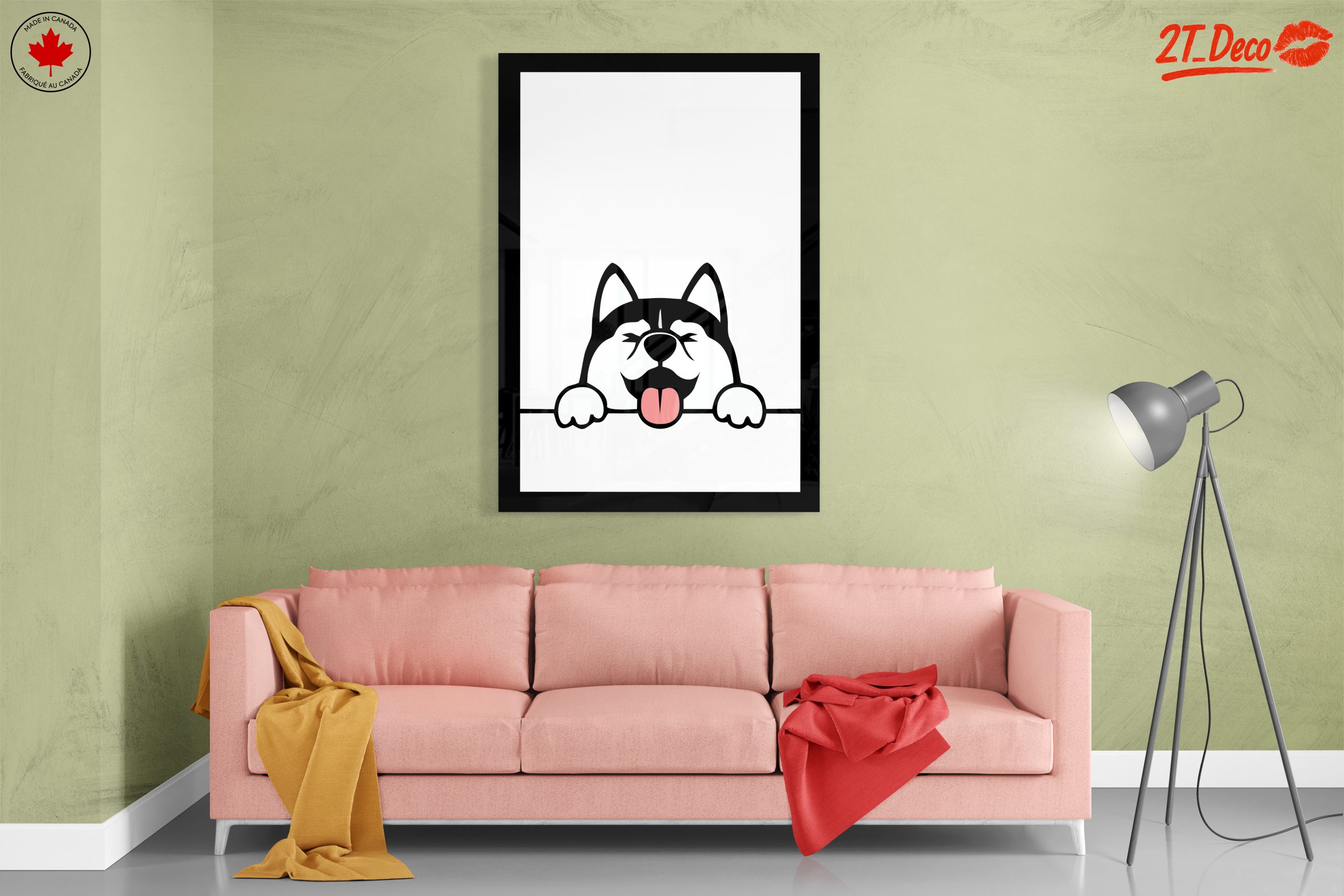 Playful Animal Art of a Happy Dog - Image 7