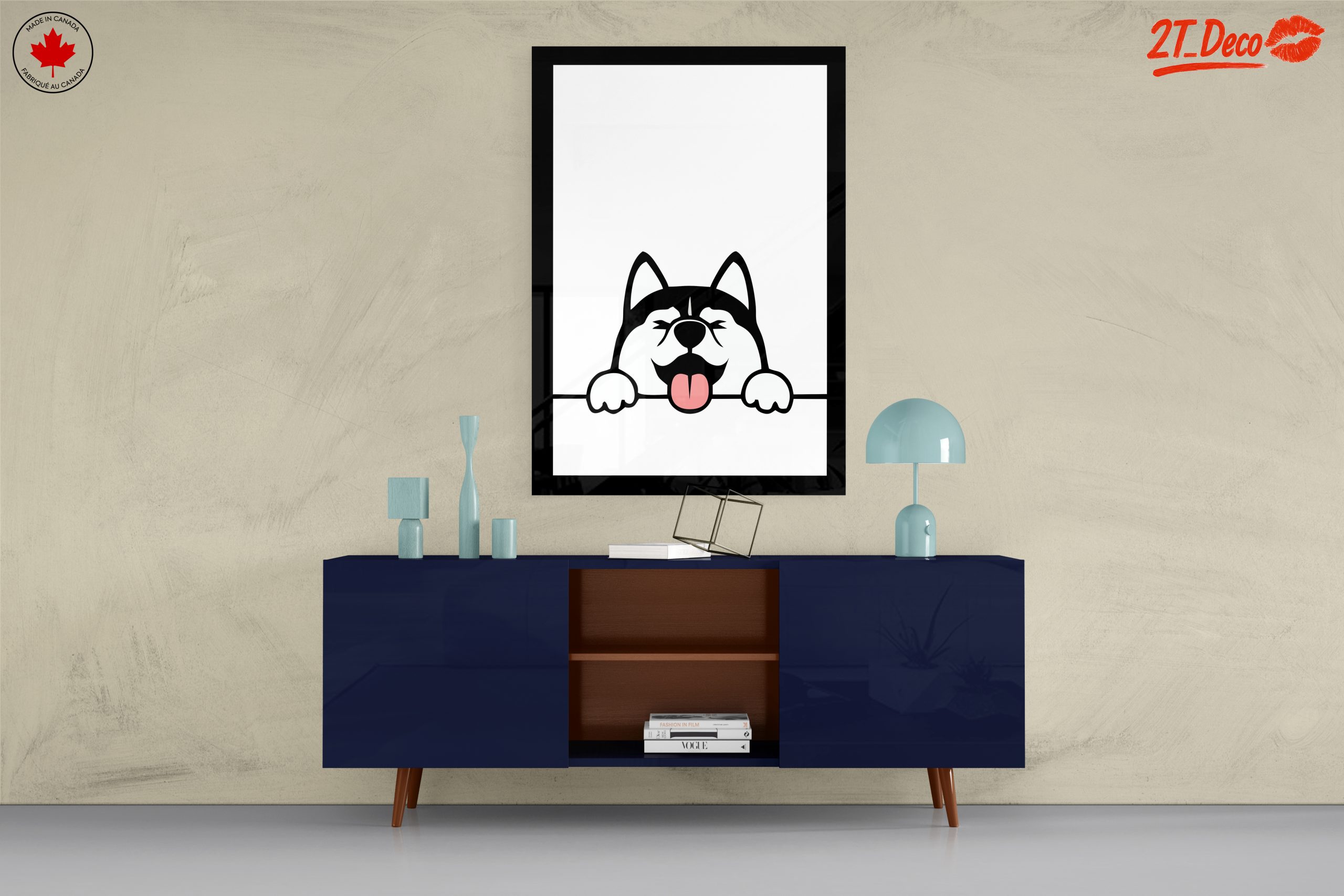 Playful Animal Art of a Happy Dog - Image 8
