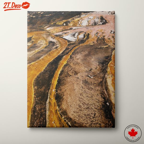 Natural Landscape with Unique Textures
