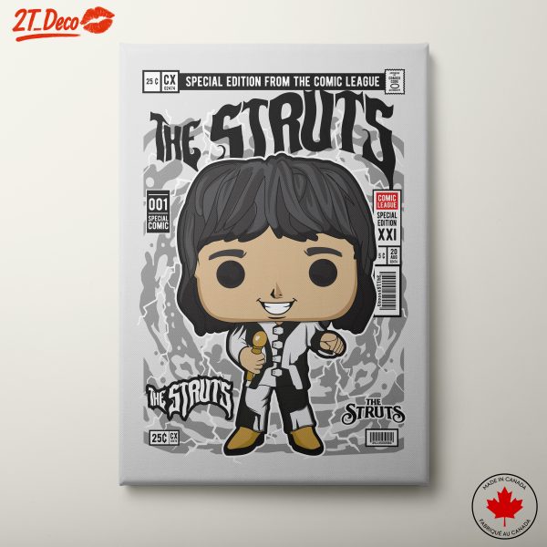 The Struts Comic Art