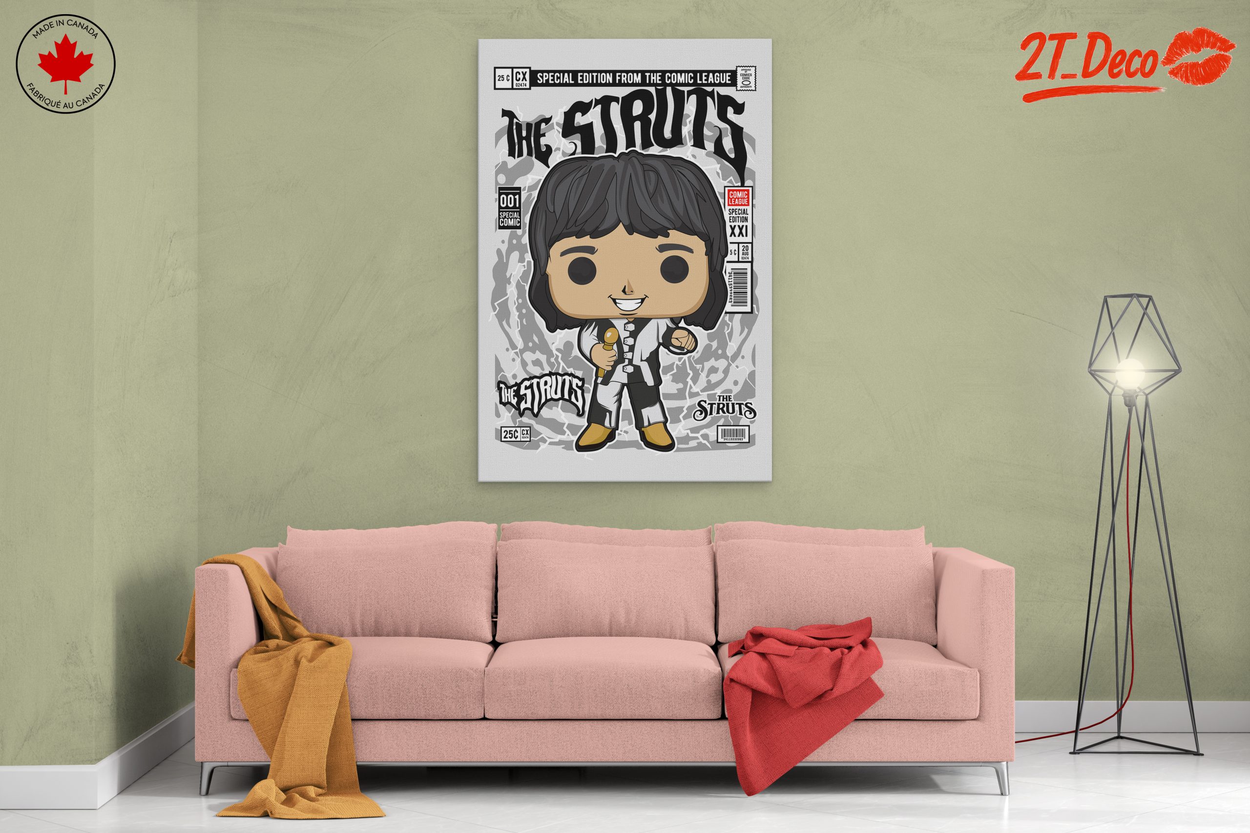 The Struts Comic Art - Image 2