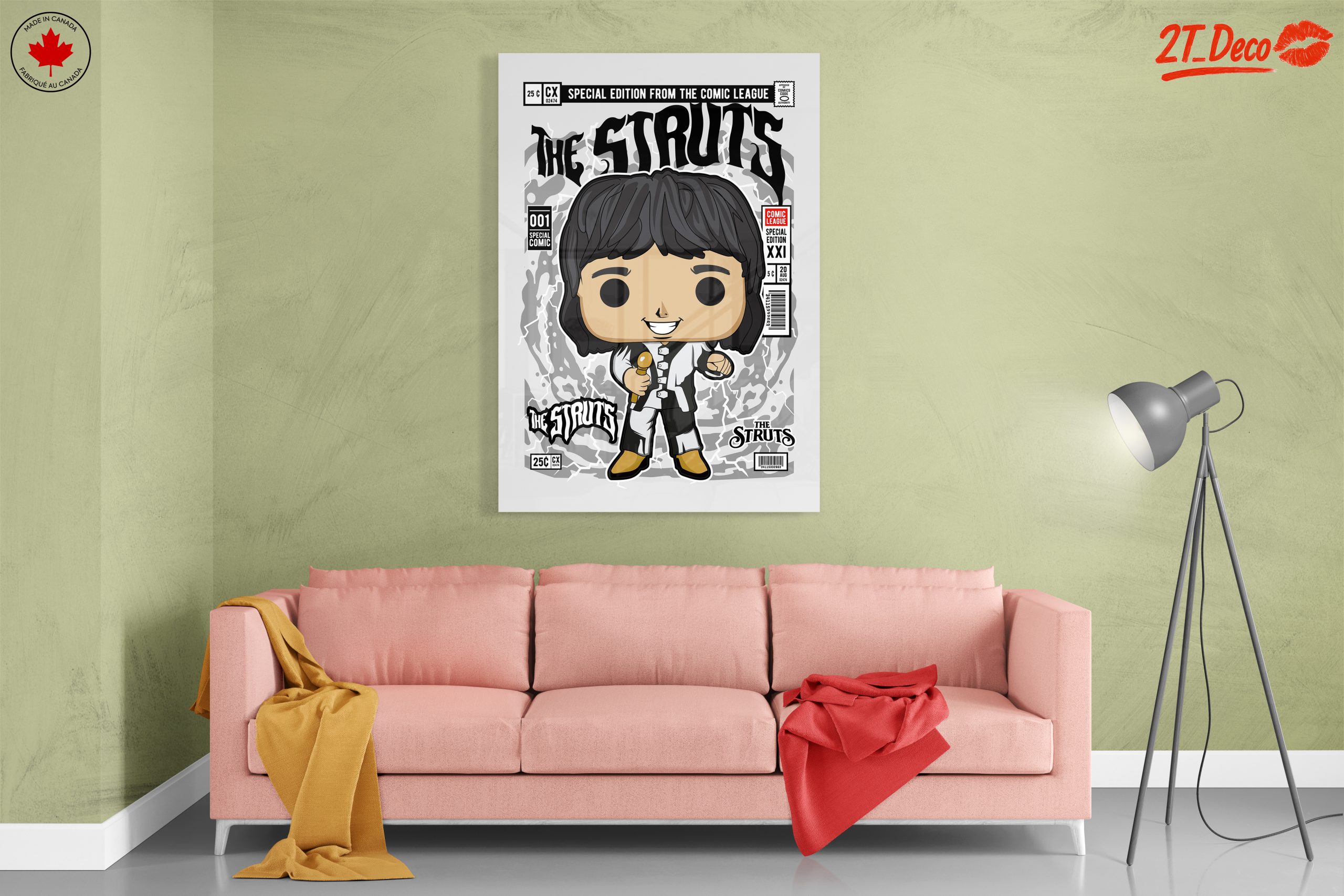 The Struts Comic Art - Image 7