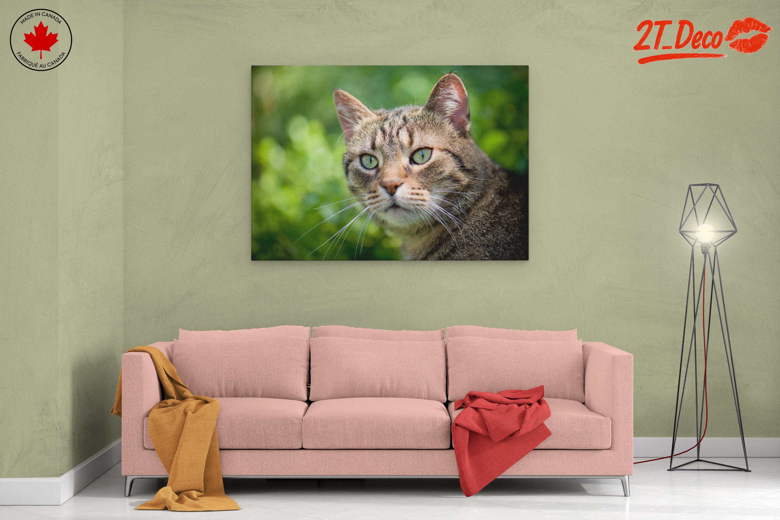 Stunning Cat Portrait In Nature - Image 2