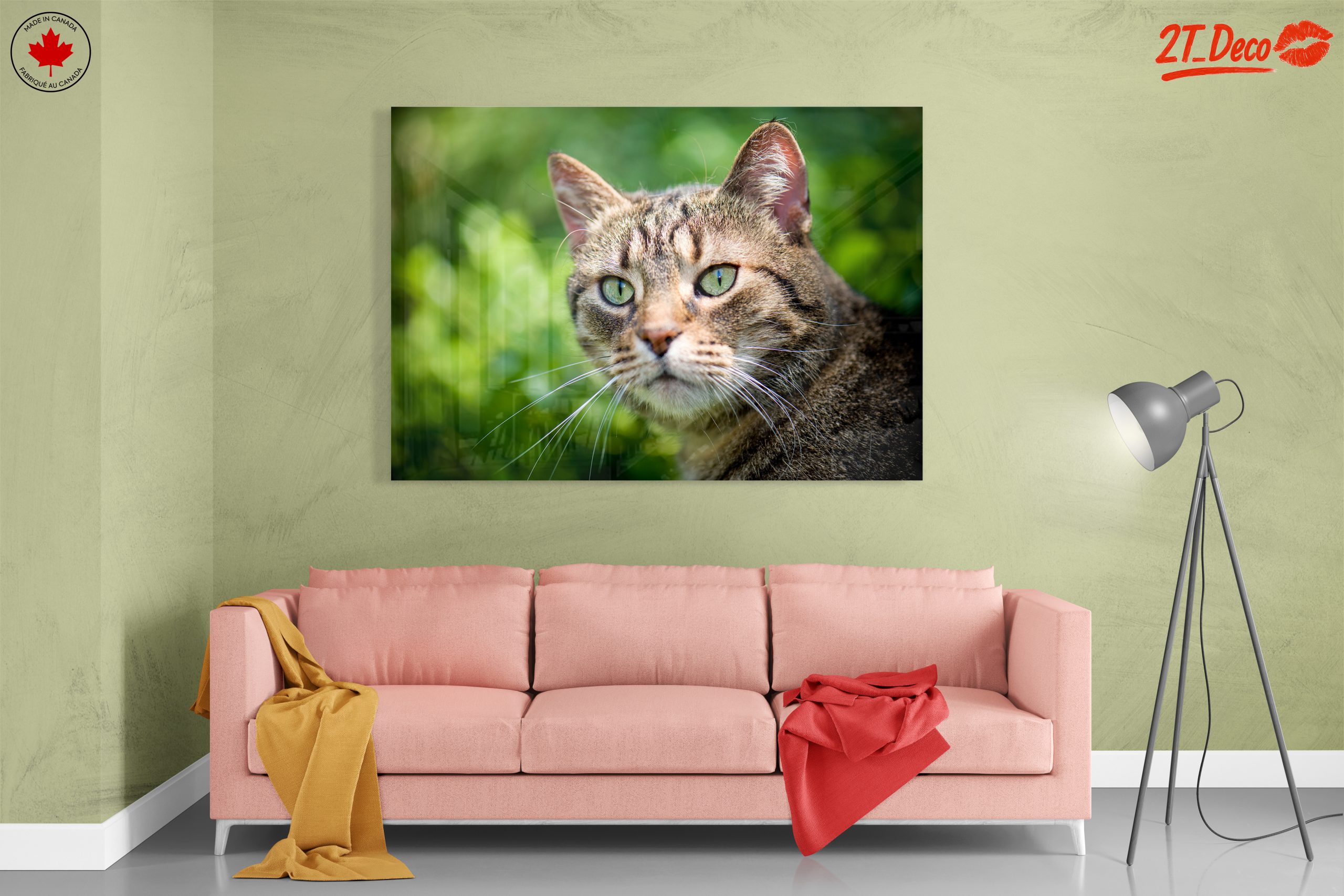 Stunning Cat Portrait In Nature - Image 7