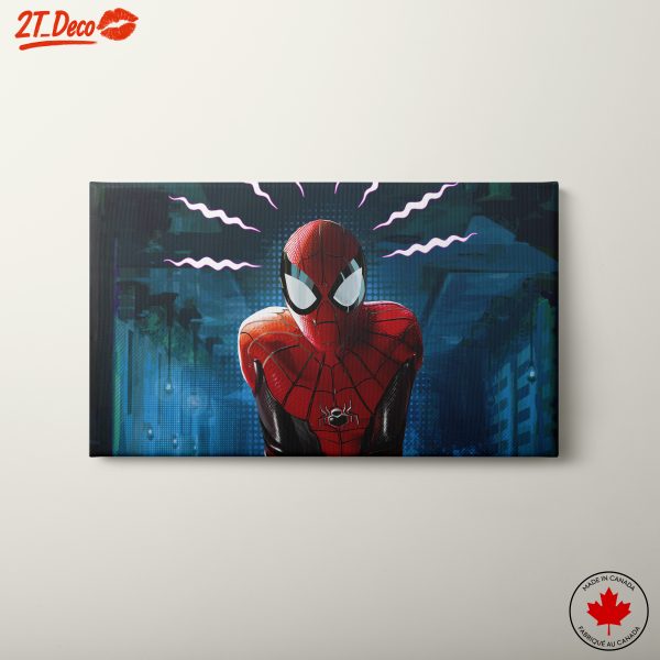 Spider-Man Urban Art Featuring Vibrant Colors