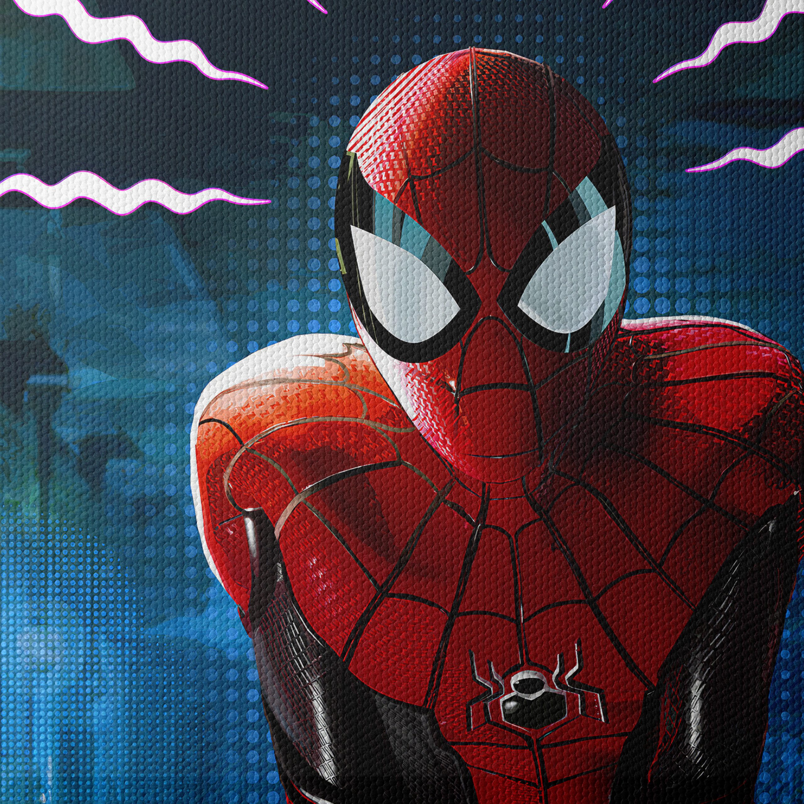 Spider-Man Urban Art Featuring Vibrant Colors - Image 4