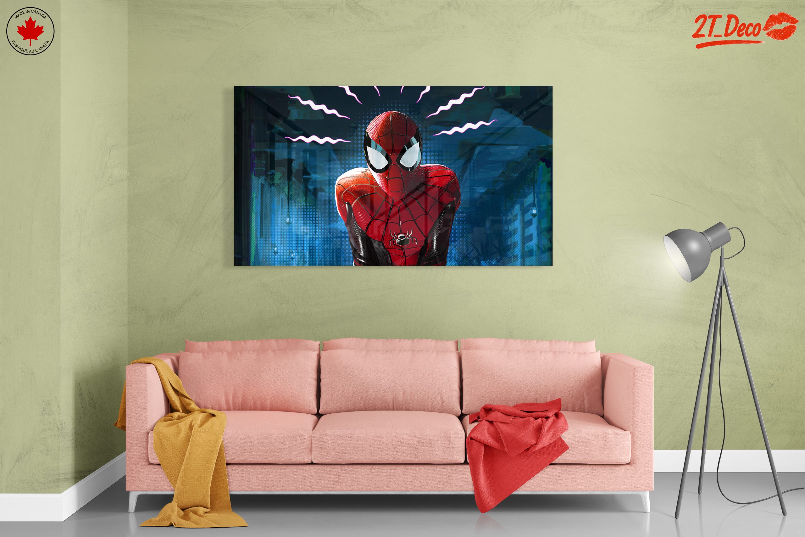 Spider-Man Urban Art Featuring Vibrant Colors - Image 7