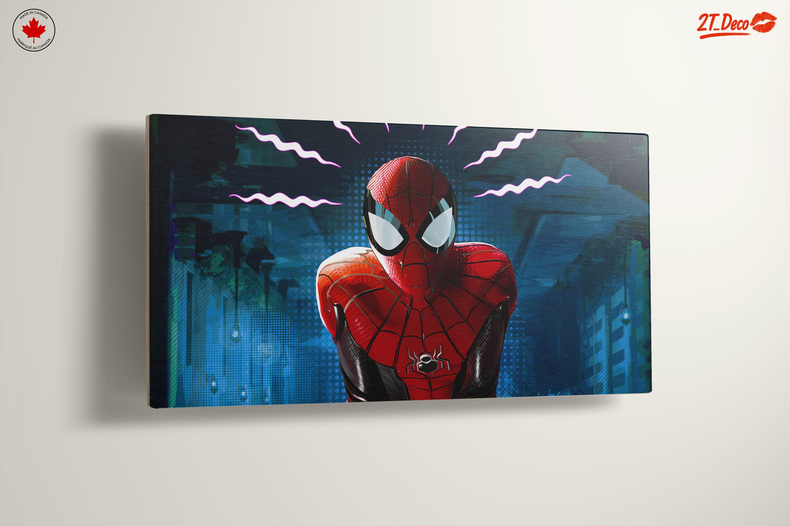 Spider-Man Urban Art Featuring Vibrant Colors - Image 13