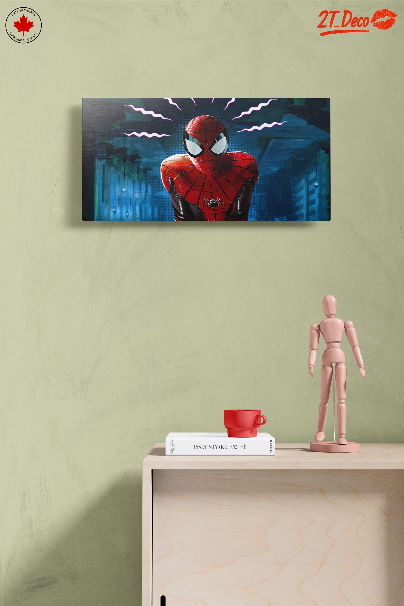 Spider-Man Urban Art Featuring Vibrant Colors - Image 14