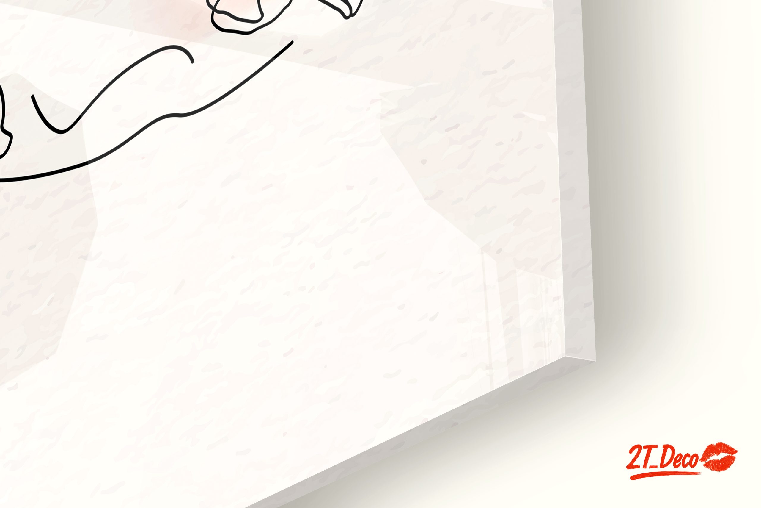 Minimalist Female Figure with Floral Elements 2 - Image 9