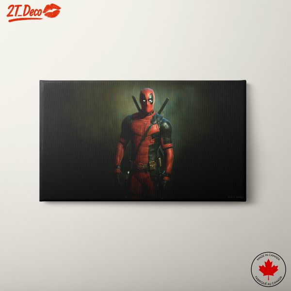 Dynamic Deadpool Comic Art
