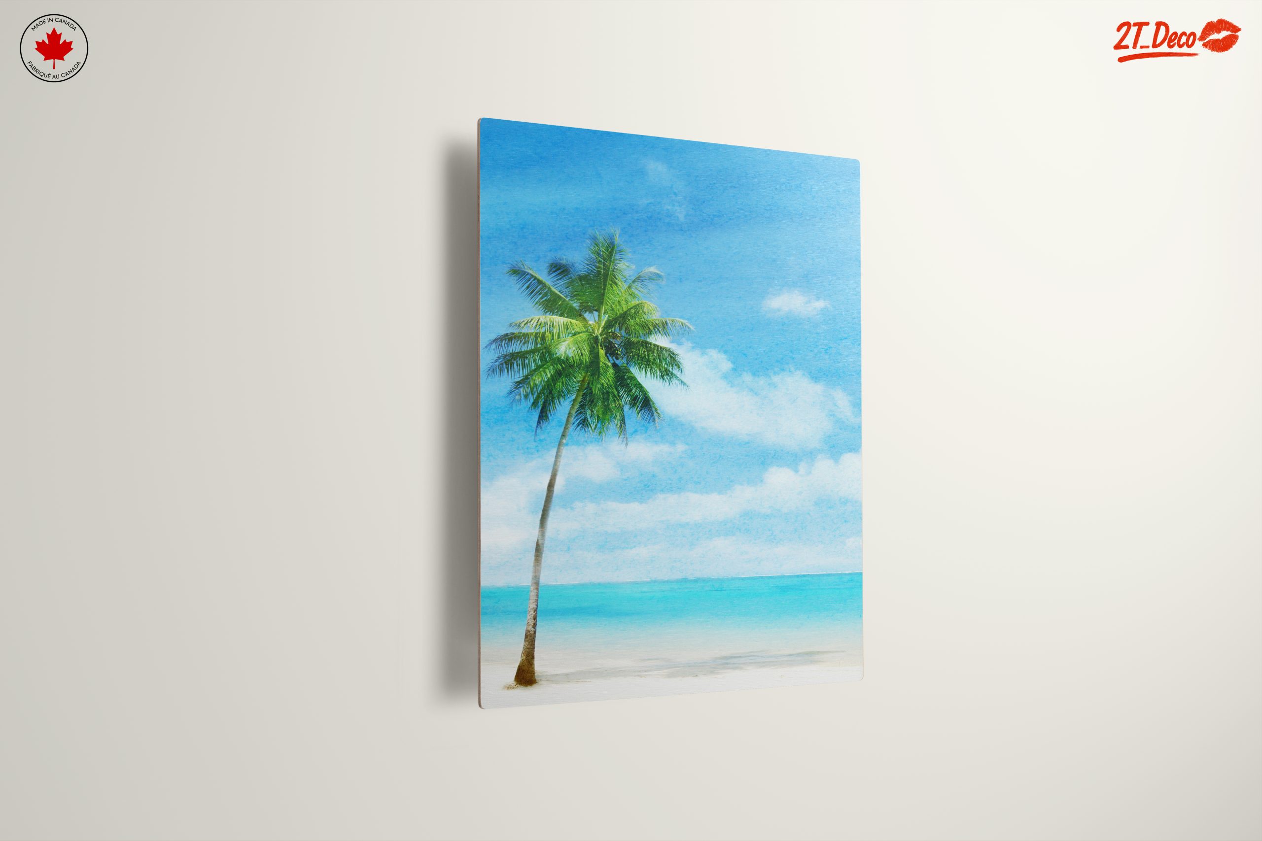 Palm Tree by the Beach Under Clear Blue Sky - Image 13