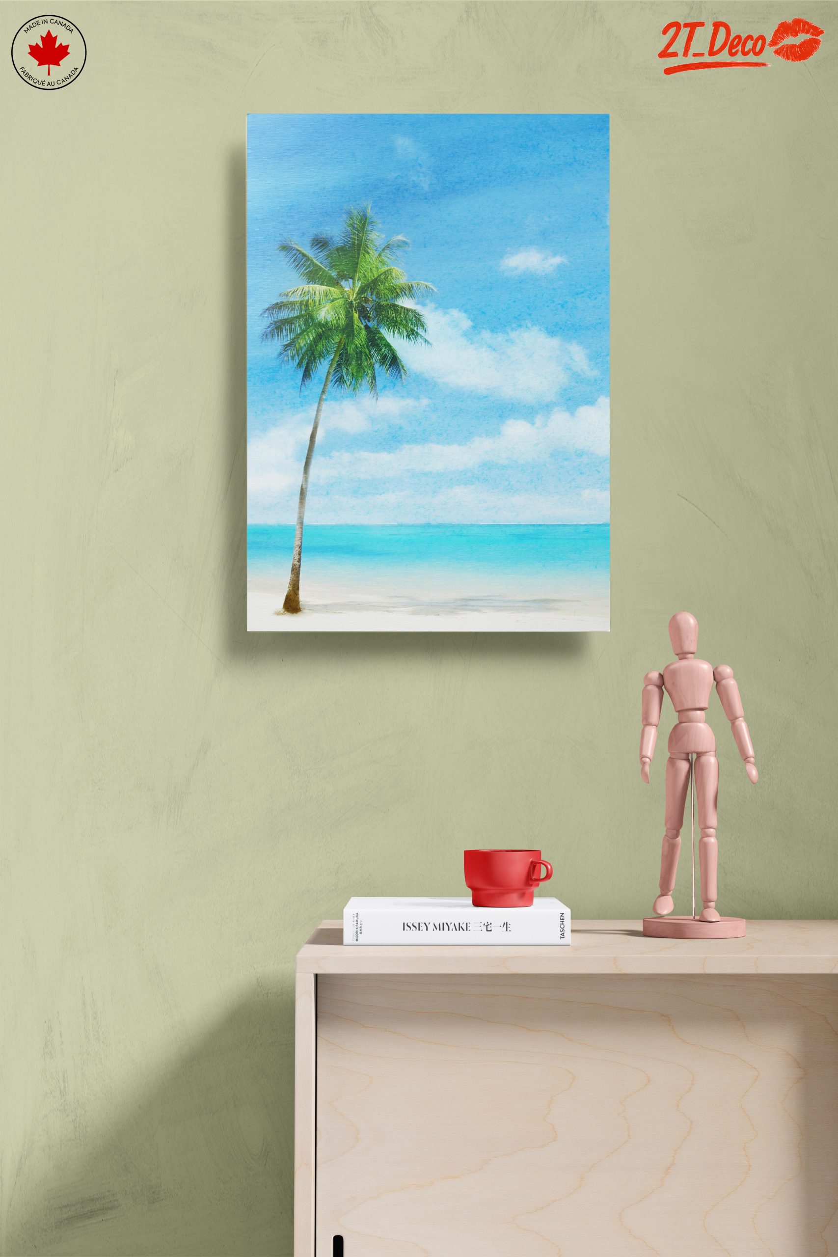 Palm Tree by the Beach Under Clear Blue Sky - Image 14