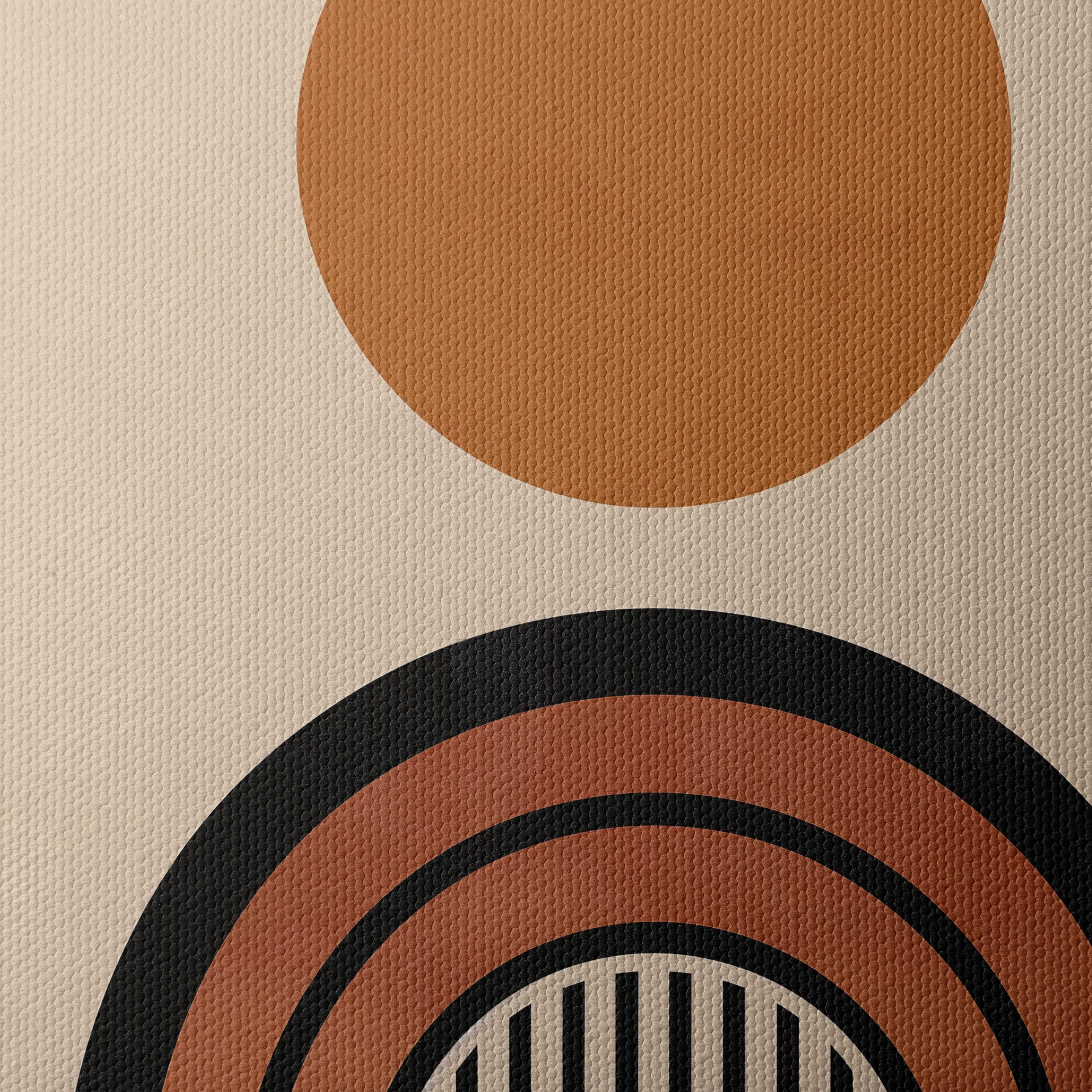 Modern Abstract Art with Geometric Elements - Image 4