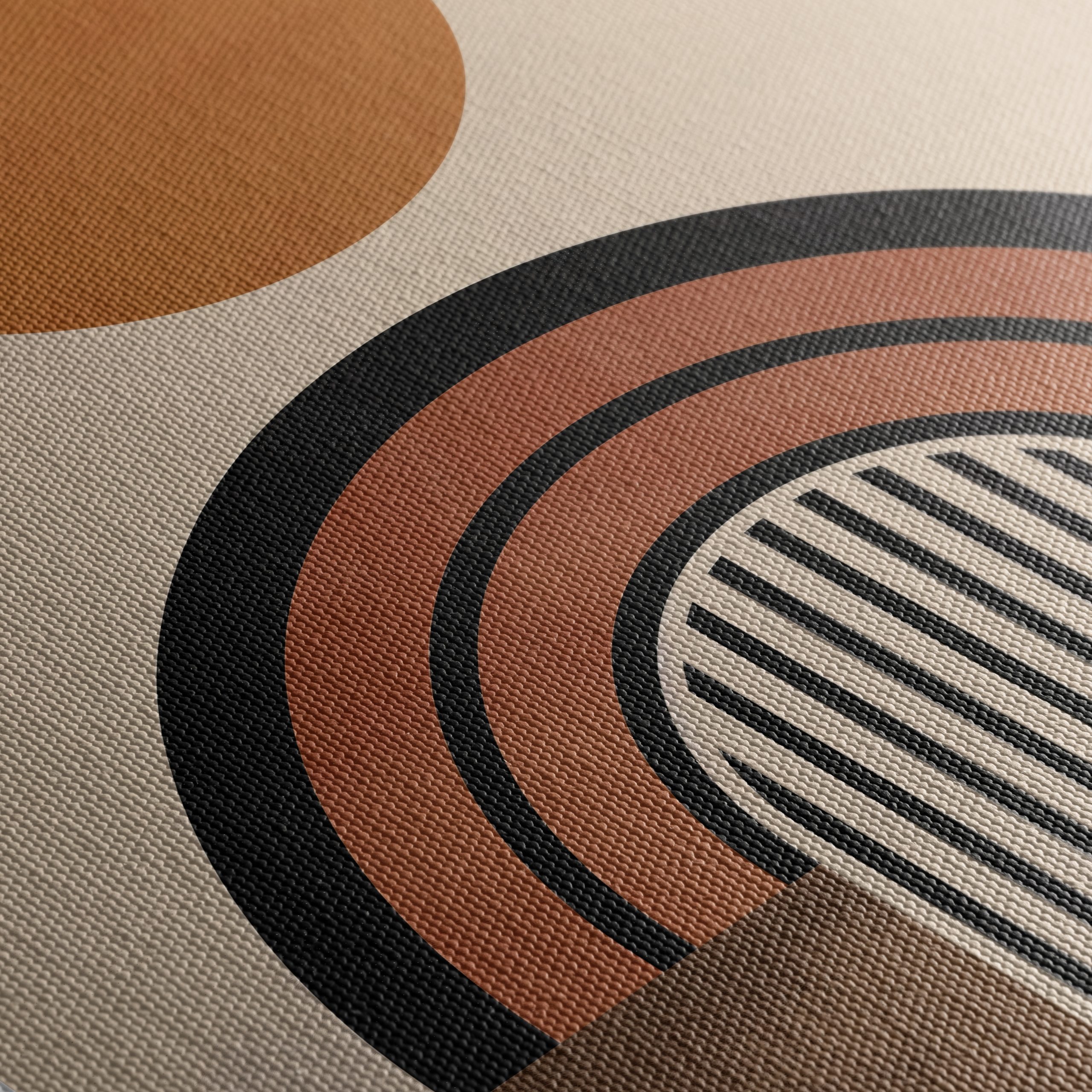 Modern Abstract Art with Geometric Elements - Image 5