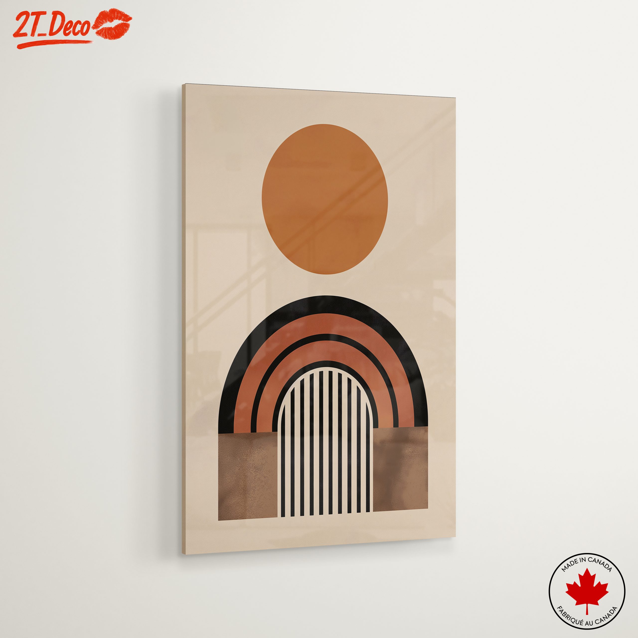 Modern Abstract Art with Geometric Elements - Image 6