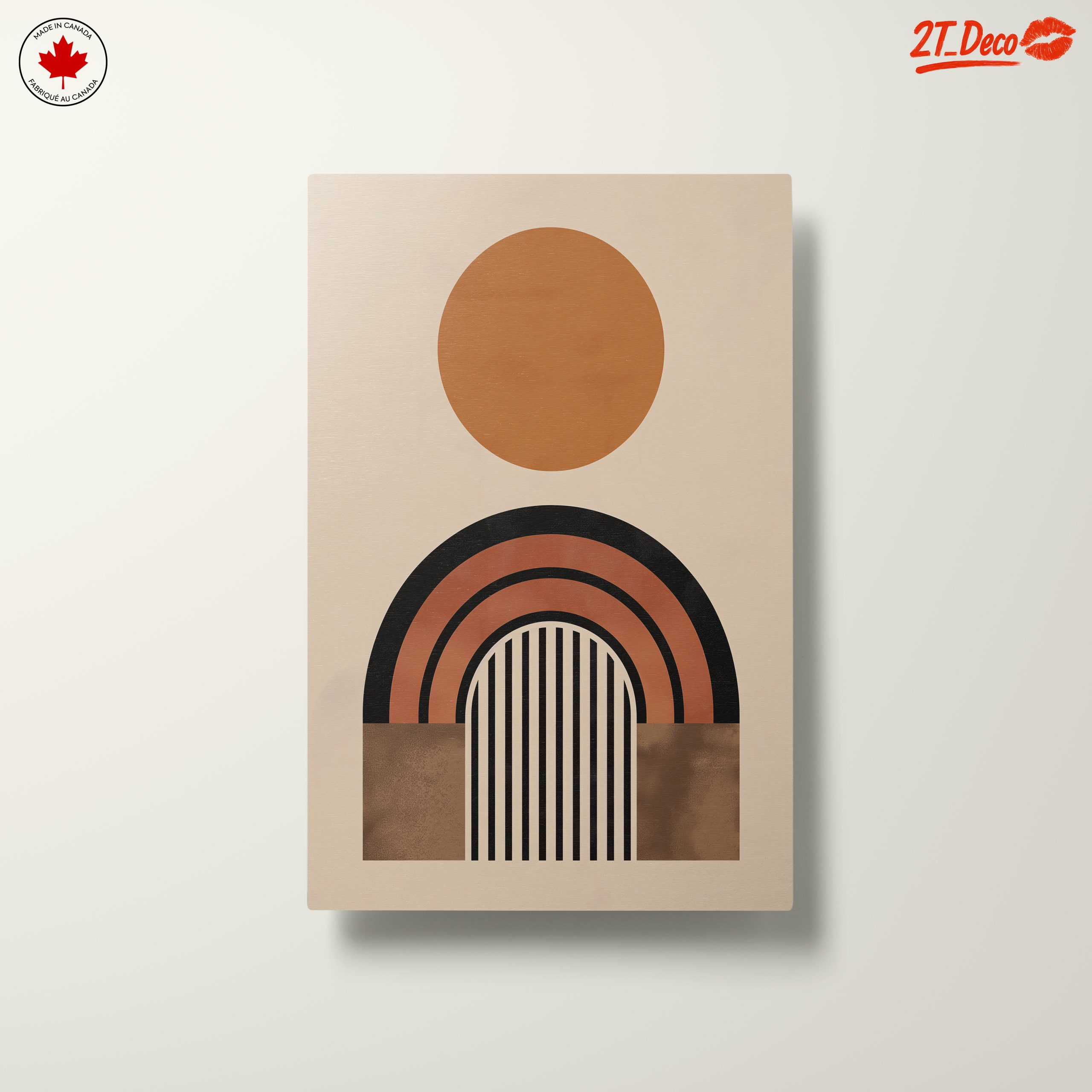 Modern Abstract Art with Geometric Elements - Image 10