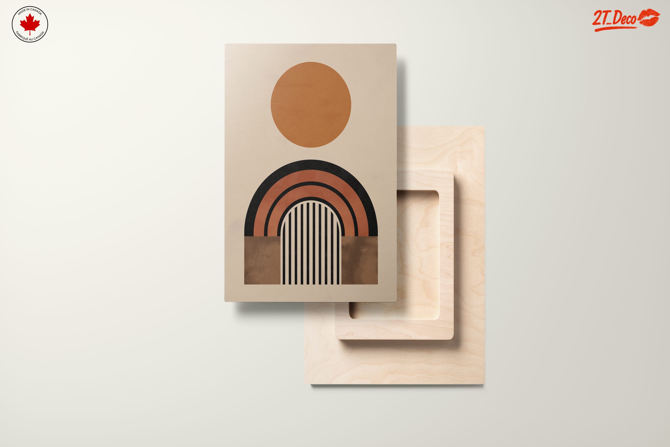 Modern Abstract Art with Geometric Elements - Image 11