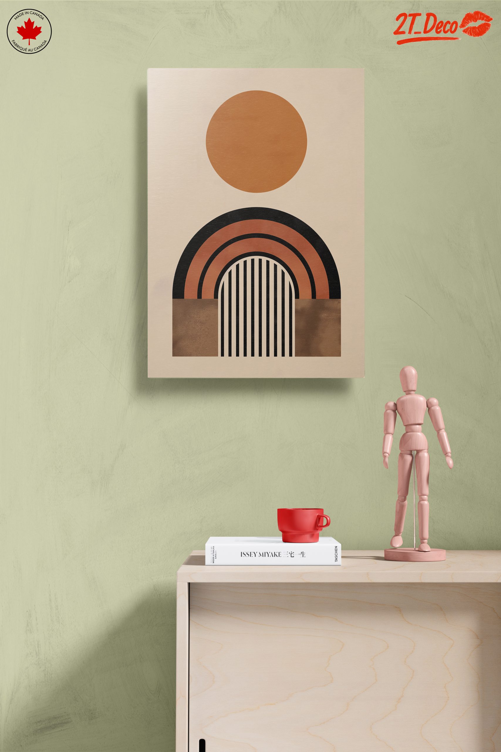 Modern Abstract Art with Geometric Elements - Image 14