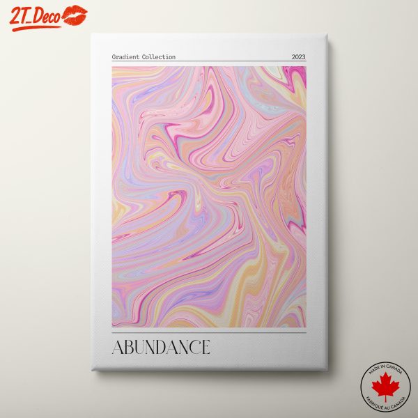 Colorful Abstract Gradient Art