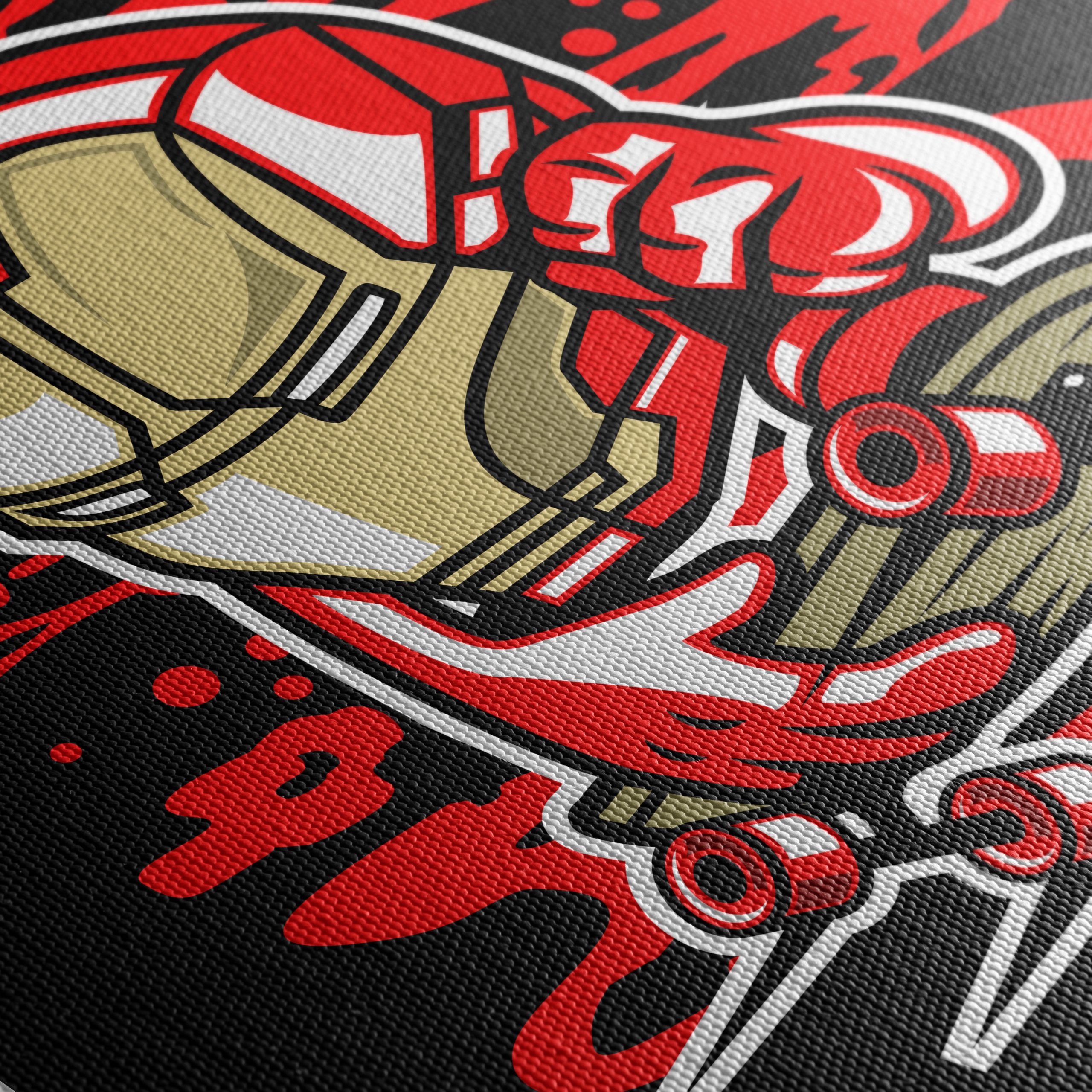 Stylized Iron Man Skateboarding Art - Image 5