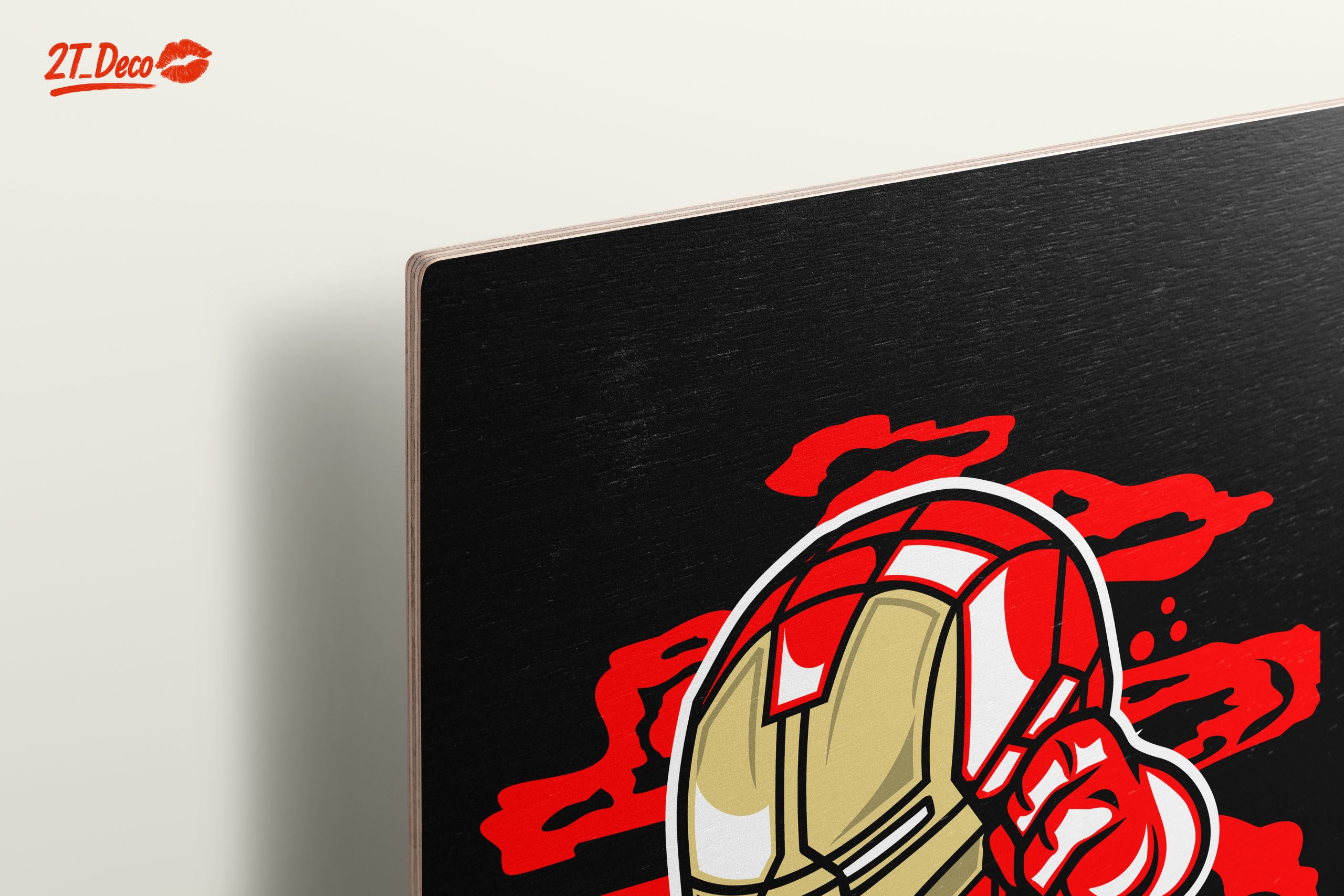 Stylized Iron Man Skateboarding Art - Image 15