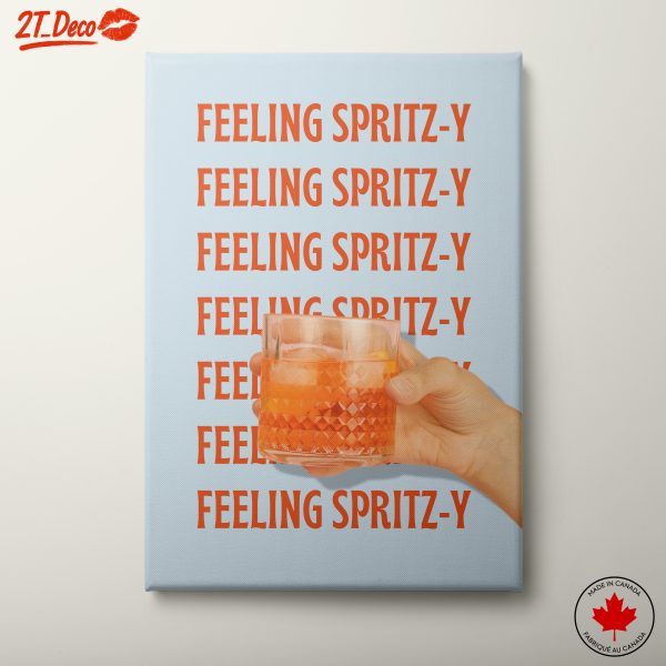 Feeling Spritz-y Cocktail Art