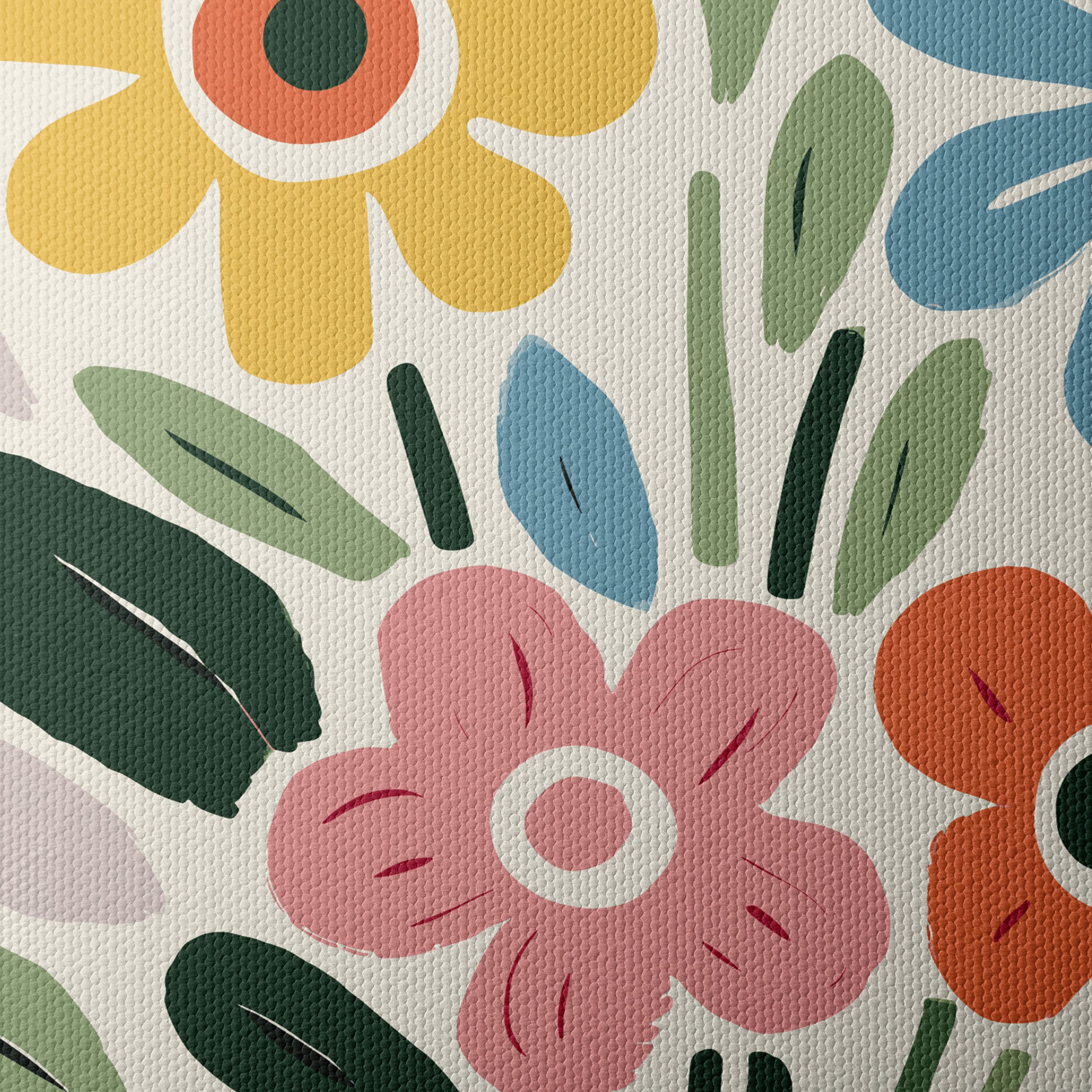 Colorful Botanical Flower Arrangement Art - Image 4