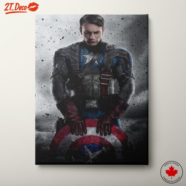 Captain America Superhero Art